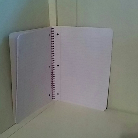 Sparkley Rainbow Unicorn Spiral Looseleaf Journal - Picture 2 of 2